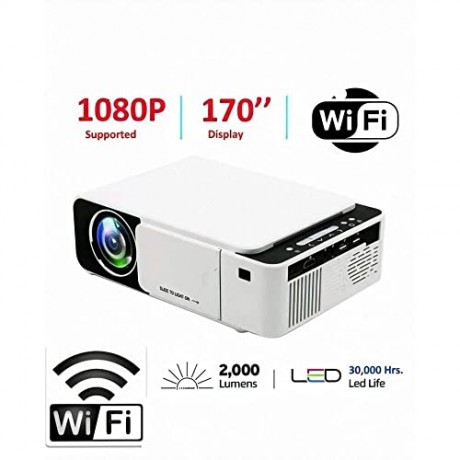 T5 WiFi HD Multimedia Projector with LED source
