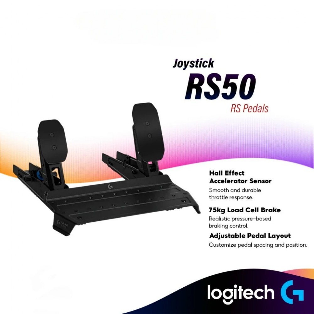 Logitech Joystick Gaming for RS50 - RS Pedals