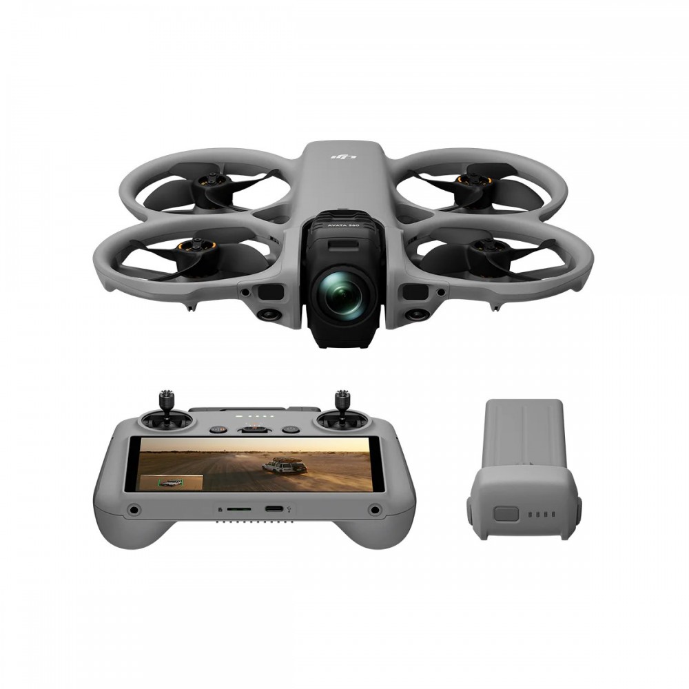 DJI Avata 360 8K 360 FPV Drone with Dual Lens, Stabilization & Obstacle Avoidance for Aerial Filming & Immersive Video