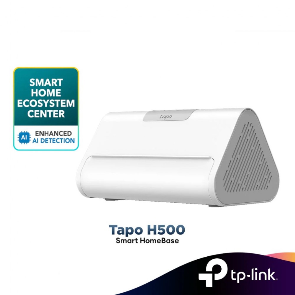 TP-Link Tapo H500 Smart HomeBase Security Hub with Expandable Local Storage
