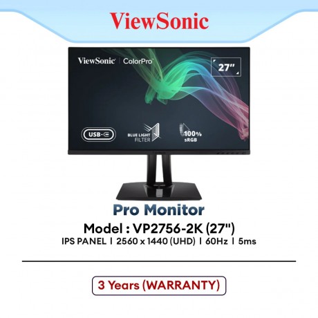 VIEWSONIC VP2756-2K 27