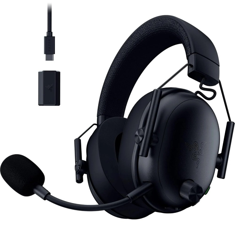 Razer BlackShark V3 Wireless Esports Gaming Headset with Ultra-Low Latency, HyperSpeed Wireless Gen-2, Detachable Mic