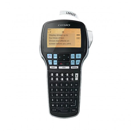 DYMO LabelManager 420P High-Performance Label Maker Portable Rechargeable Barcode Printing USB PC Mac Office Industrial Use